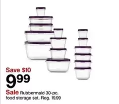 30-pc. food storage set