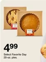 Select Favorite Day pies