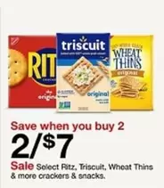 Triscuit - Ritz, , Wheat Thins