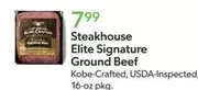 Elite - Steakhouse  Signature Ground Beef
