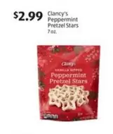 Clancy's - Peppermint Pretzel Stars
