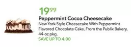 New York - Peppermint Cocoa Cheesecake