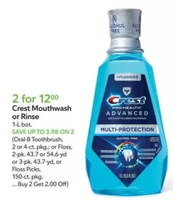 Crest - Mouthwash or Rinse