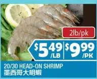 HEAD-ON SHRIMP