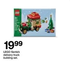 LEGO - Santa's delivery truck building set