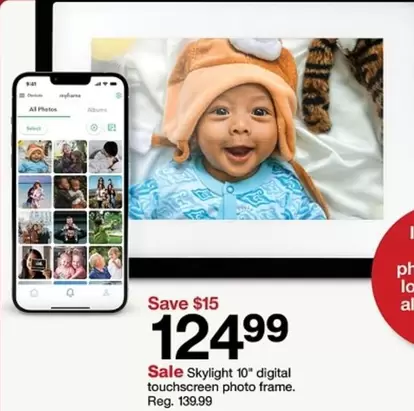 all - Skylight 10" digital touchscreen photo frame