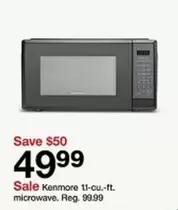 Kenmore - 11-cu.-ft. microwave