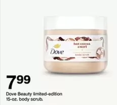 Dove - Beauty limited-edition body scrub