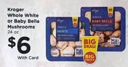 Bella - Whole White or Baby Mushrooms