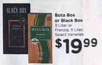 Franzia - Bota Box or Black Box