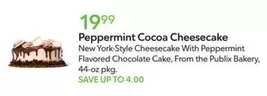 New York - Peppermint Cocoa Cheesecake