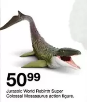 Rebirth Super Colossal Mosasaurus action figure