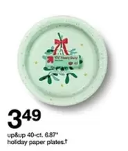 Holiday Paper Plates