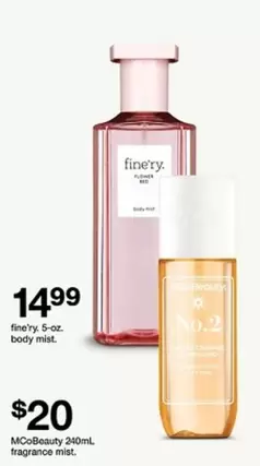 body mist, fragrance mist
