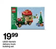 LEGO - Santa's delivery truck building set