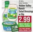 Hidden Valley - Ranch Salad Dressings or Dip