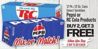 Pepsi - Cola Products