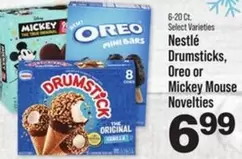 Oreo - Drumsticks, or Mickey Mouse Novelties