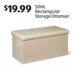 Rectangular Storage Ottoman