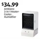 3-in-1 Heater-Cooler-Humidifier