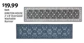 Oversized Washable Runner