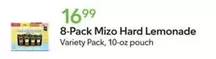 8-Pack Mizo Hard Lemonade
