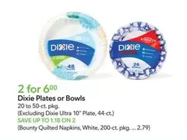 Bounty - Plates or Bowls