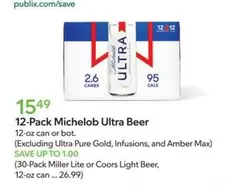 Michelob -  Ultra Beer