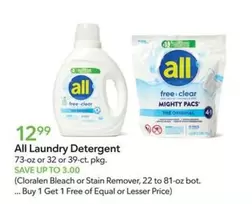 all - Laundry Detergent