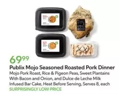 Mojo Seasoned Roasted Pork Dinner