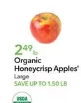 Organic Honeycrisp Apples