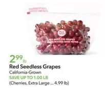 Red Seedless Grapes