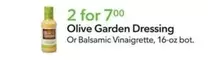 Olive Garden -  Dressing Or Balsamic Vinaigrette