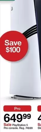 PlayStation 5 Pro console