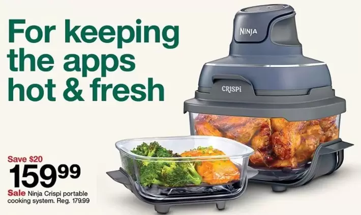 Ninja - Crispi portable cooking system