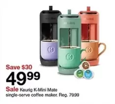Keurig - K-Mini Mate single-serve coffee maker