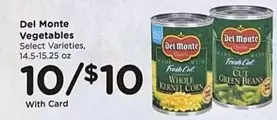 Del Monte - Vegetables