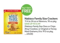 Nabisco - Family Size Crackers