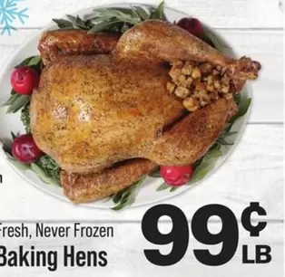 Frozen - Baking Hens