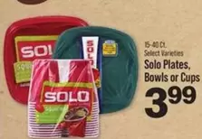 Plates, Bowls or Cups