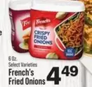 French's - Fried Onions