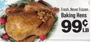 Frozen - Baking Hens