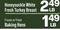Frozen - Fresh Turkey Breast