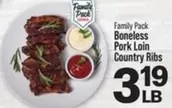 Boneless Pork Loin Country Ribs