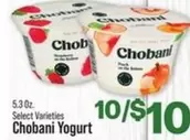 Chobani - Yogurt