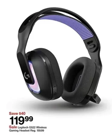 Logitech - G522 Wireless Gaming Headset