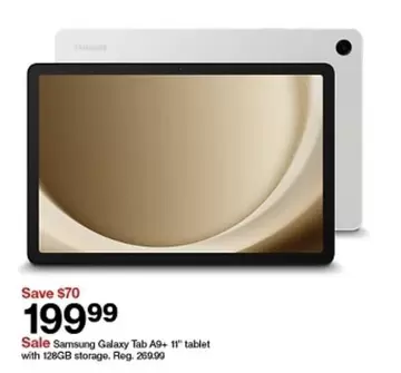 Samsung - Galaxy Tab A9+ 11" tablet