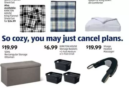 Rectangular Storage Ottomans