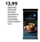 Sea Salt Caramel or Premium Chocolate Chip Cookies