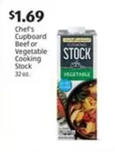 Chef's Cupboard - Beef or Vegetable Cooking Stock